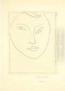 Portrait De Claude D. (d. 585) by Henri Matisse