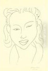 Chinoise Au Visage De Face (d. 623) by Henri Matisse