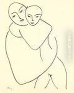 Vierge Et Enfant (d. 649) by Henri Matisse