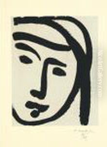 Bedouine Au Large Visage (d. 780) by Henri Matisse