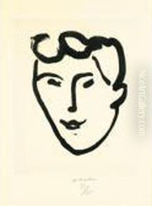 Masque Aux Rouleaux (d. 789) by Henri Matisse