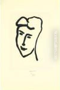 Visage De Jeune Femme (d. 790) by Henri Matisse
