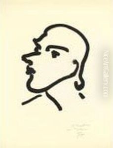 Nadia De Profil (d. 804) by Henri Matisse