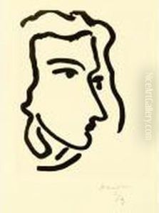 Nadia Regardant A Droite (d. 809) by Henri Matisse