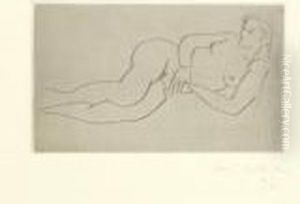 Nu Couche (d. 110) by Henri Matisse