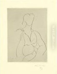 Buste De Femme, Robe Sans Manches by Henri Matisse