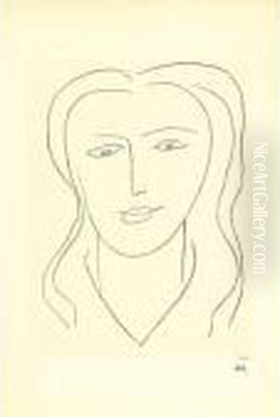 Etude Pour La Vierge "visage" - view 1