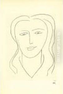 Etude Pour La Vierge "visage" by Henri Matisse