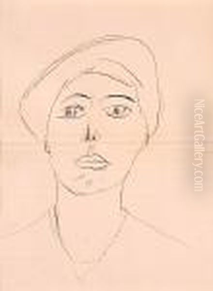 Portrait D'olga Merson, Circa 1911 - view 1