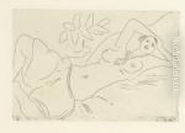 Odalisque Couchee (d. 86) - view 1