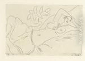 Odalisque Couchee (d. 86) by Henri Matisse
