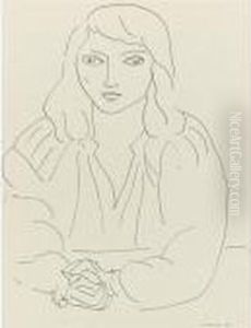 Jeune Fille Au Corsage Roumain by Henri Matisse