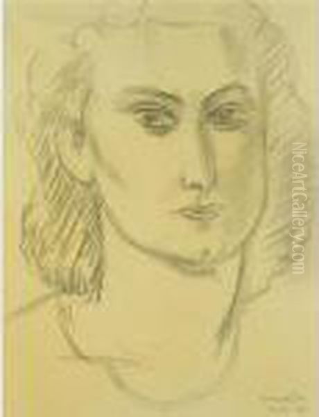 Portrait De Lucienne Bernard - view 1