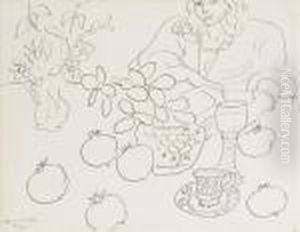 Scene D'interieur by Henri Matisse