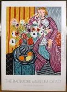 Purple Robe / The Baltimore Museum by Henri Matisse