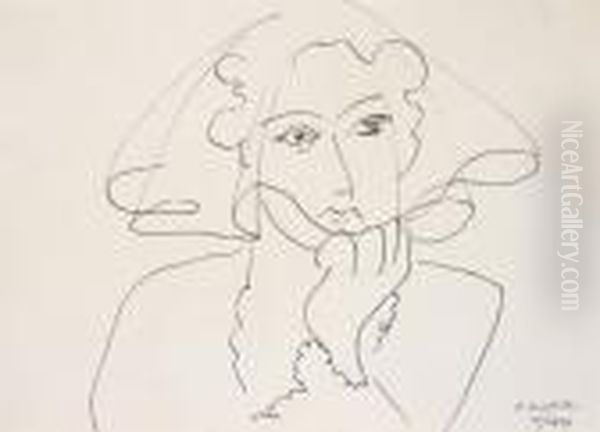 Femme A La Voilette - view 1