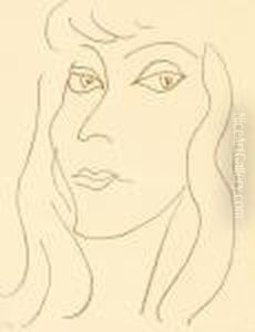 Aus: "pierre Reverdy: Visages" by Henri Matisse