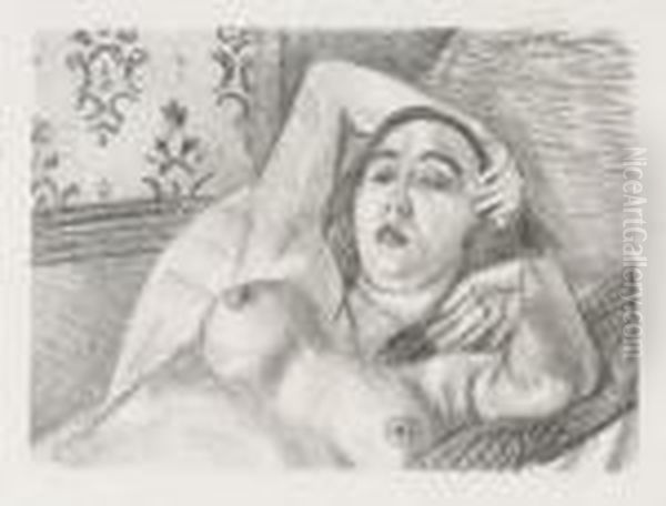 Le Repos Du Modele (duthuit-matisse 416) - view 1
