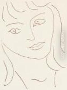 Two Plates, From
Florilege Des Amours De Ronsard by Henri Matisse