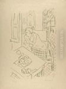 Figure Dans Un Interieur. by Henri Matisse