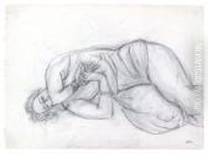 Une Femme, Les Mains Jointes by Henri Matisse