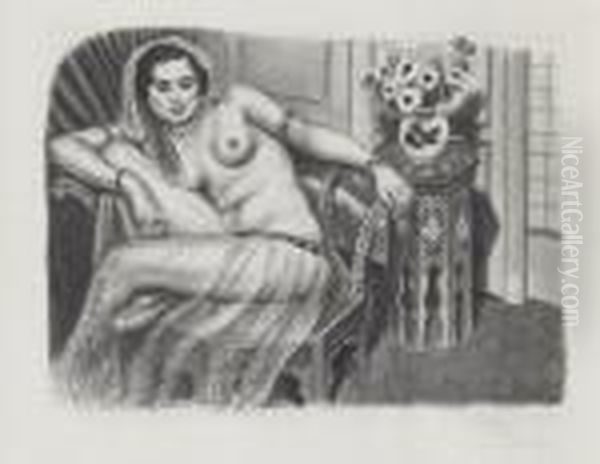 Odalisque Assise, Jupe De Tulle - view 1