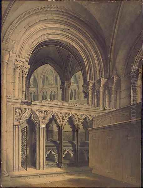 Interior of Gloucester Cathedral - view 1