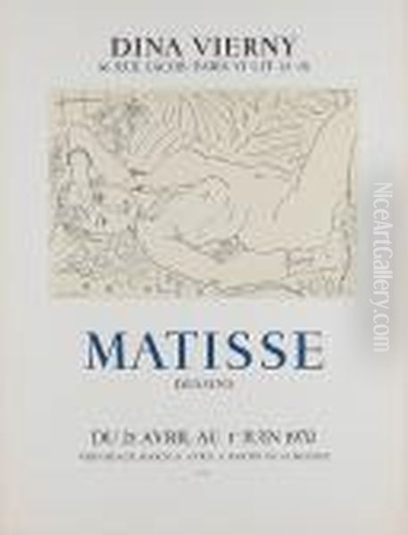 Dina Viery, Matisse Dessins, Paris 1970 - view 1