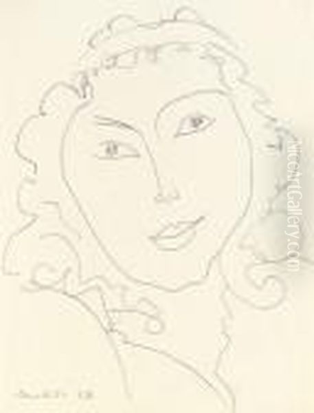 Tete, Cheveux Boucles - view 1