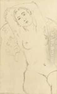 Femme Nue, Dans Un Fauteuil by Henri Matisse