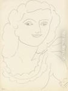 Tete, Blouse Volant by Henri Matisse