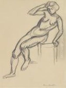 Jeune Femme Assise by Henri Matisse