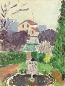Jardin De L'artiste A Issy-les-moulineaux by Henri Matisse