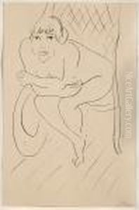Nu Au Rocking Chair by Henri Matisse