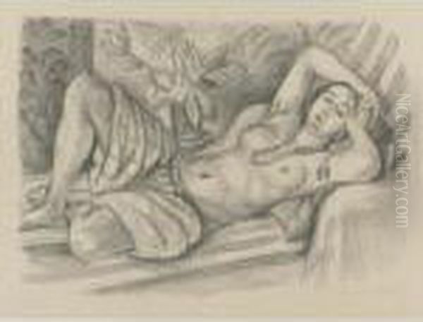 Odalisque Aux Magnolia (d. 432) - view 1