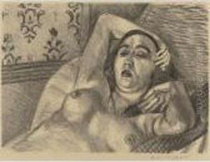 Repos Du Model (d. 416) by Henri Matisse