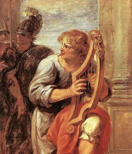 Saul and David (detail) c. 1635 - view 1