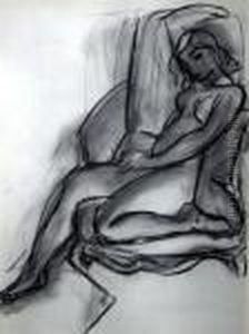 Nude On Chair by Henri Matisse