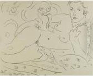 Nu, Main Gauche Pres De L'epaule (duthuit 474) by Henri Matisse