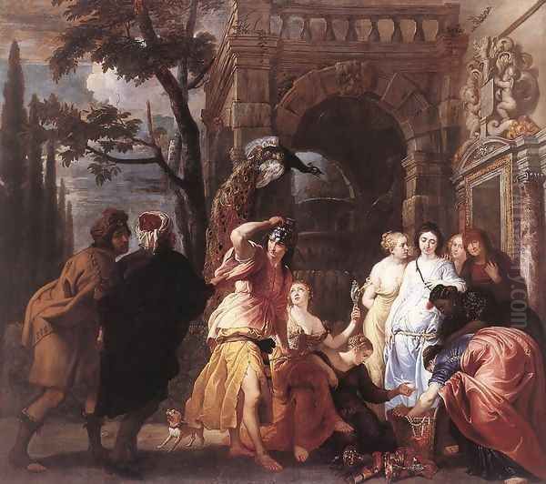 Achilles among the Daughters of Lycomedes - view 1