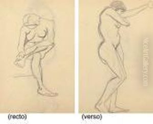 Femme Nue Assise ( Femme Nue Assise (