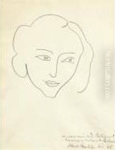 Hommage A Madame M. Luchaire by Henri Matisse