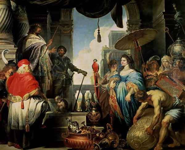 Solomon and the Queen of Sheba - view 1