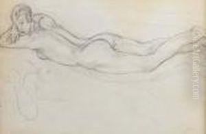 Femme Nue Allongee by Henri Matisse