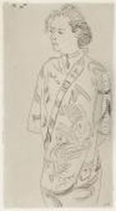 Margot En Kimono by Henri Matisse