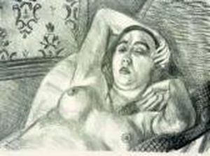 Le Repos Du Modele, Circa 1922 by Henri Matisse