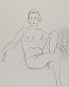 Nu Assis, Les Bras Etendus by Henri Matisse