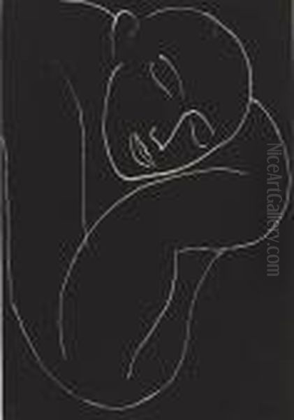 Cahiers D'art. Dessins De
Matisse. Separatauflage Des Heftes 11. Jg. 1936, Heft 3-5. Umschlag Mit
Titel <cahiers D'art> Und Illustrationen Von Matisse. Mit Einem
Einfuhrenden Text Von Christian Zervos Und Einem Gedicht Von Tristan
Tzara <a Henri M - view 1