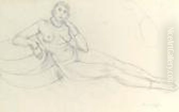 Femme Nue Allongee - view 1