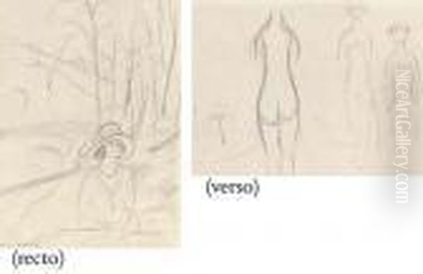 Jeune Fille Dans Un Jardin - view 1